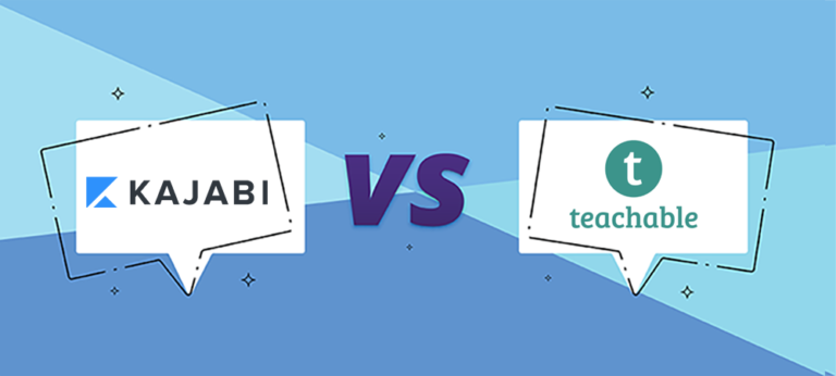 Kajabi vs Teachable : on les compare point à point