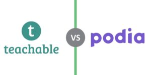 Podia vs Teachable : avantages de chaque plateforme en [year]