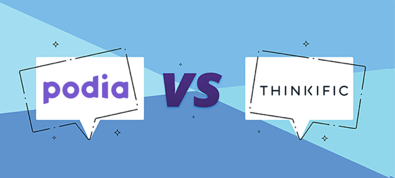 Podia vs Thinkific : notre avis
