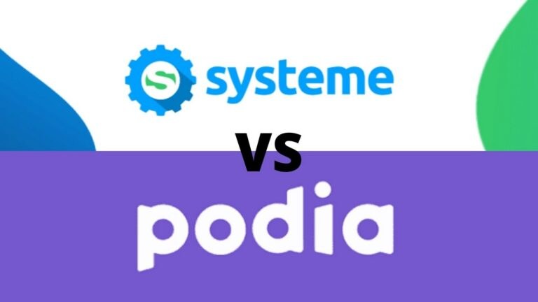 Systeme.io vs Podia : quel est le plus adapté à vos besoins