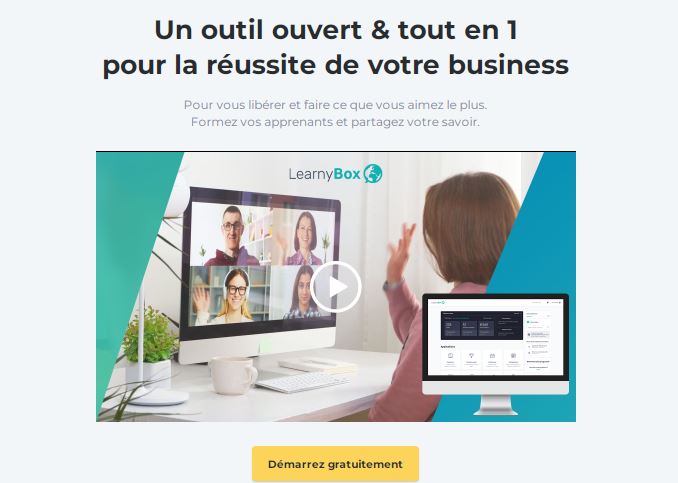 Learnybox : Une version d’essai non payante