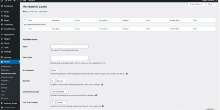 Comment établir un site d’adhésion Web à l’aide de Restrict Content Pro ?